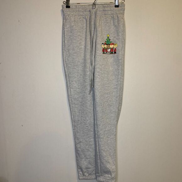 PEANUTS 2021 HOLIDAY SNOOPY AND CHARACTERS SWEATPANTS-Size XS - Picture 3 of 4